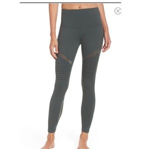 Zella Waist Moto Ankle Leggings